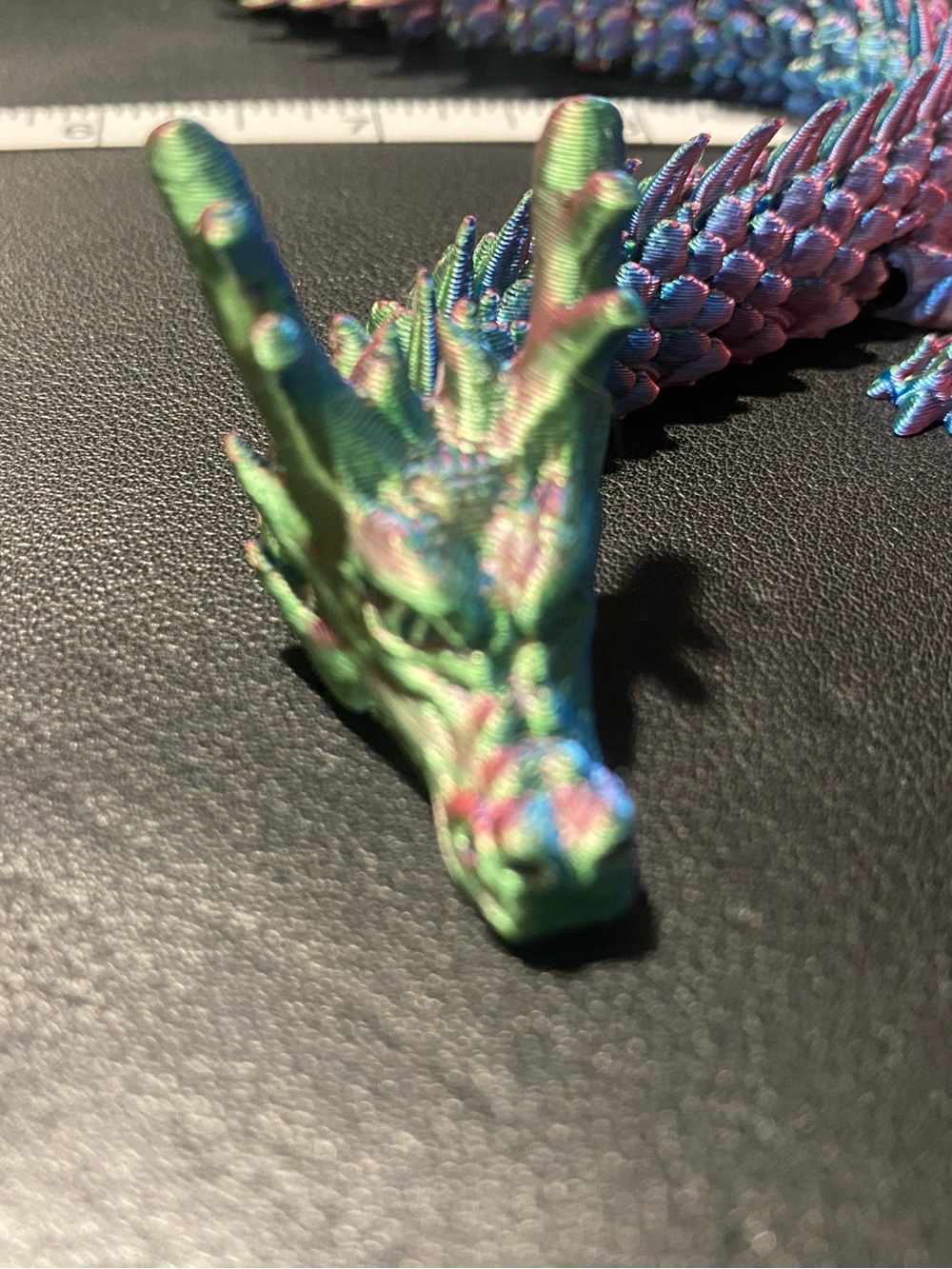 3D Printed Articulated Iridescent Dragon 🐉